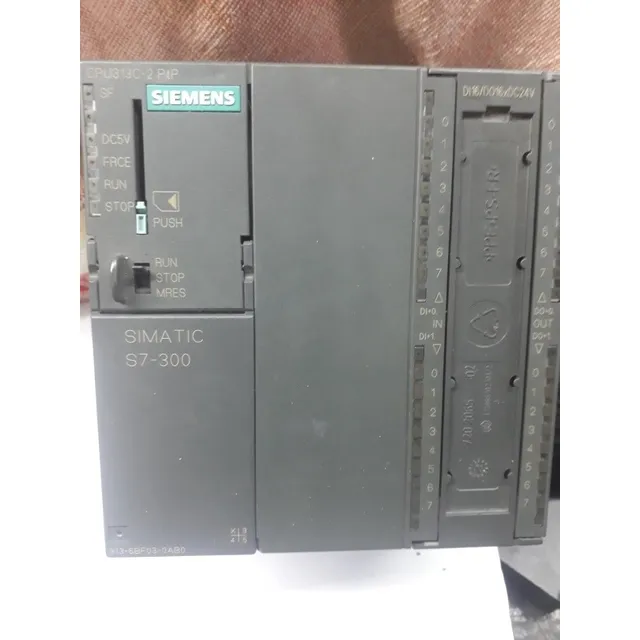 Plc Siemens 6es7 313-6bf03-0ab0 Nvo.no Inc.cabl.prog.ni Tarj