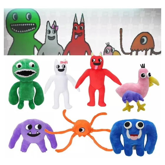 Peluche Garten Of Banban Para Fans Y Amigos, 7 Unidades