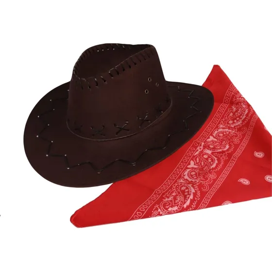 Sombrero Vaquero Para Niño En Gamuza Talla Unica Toy Story