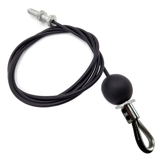 Cable De Acero Forrado Para Multigimnasio Randers 2,60 Mtrs