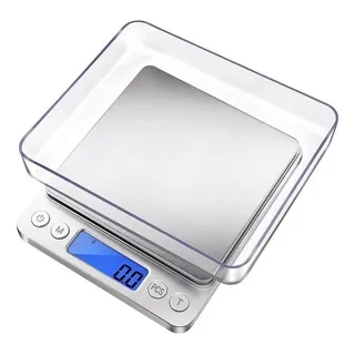 Mini Balança Digital De Cozinha Alta Precisão 0,1g Até 2000g Mini Balança Digital De Cozinha Alta Precisão 0,1g Até 2000g