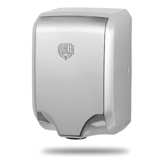 Secador De Aire Para Manos Vöhler Vhsema1021 1200 W 100 M/s Color Acero