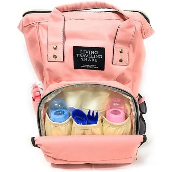 Bolso Mochila Maternal Bebe Resistente Impermeable Madre