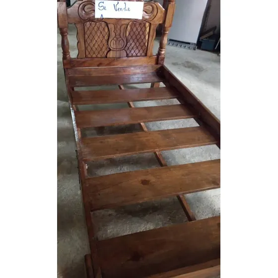 Cama Individual En Saman Usada Pero En Buen Estado 