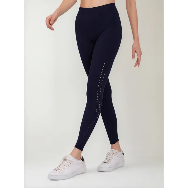 Calça Legging Colmeia Sem Costura Feminina Trifil Sport