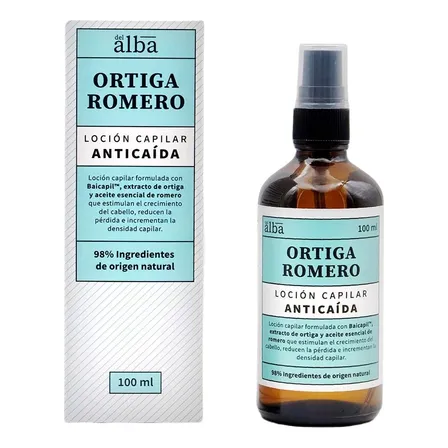 Loción Capilar Anticaída Ortiga Romero 100ml Del Alba