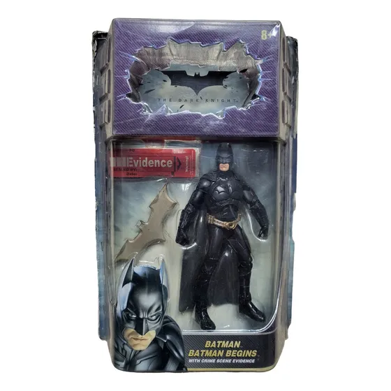 Figura Batman Begins Con Evidencia De Escena De Crimen 