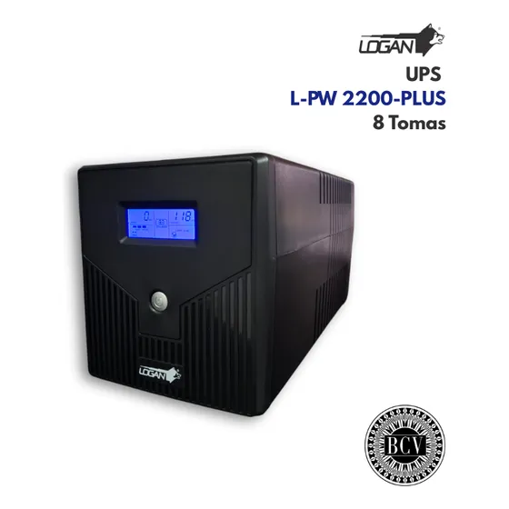 Ups Interactivo Regulador Respaldo Logan 2200va 1200w 8tomas
