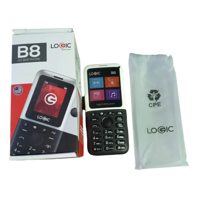 celular de teclas logic b8 2g bar phone