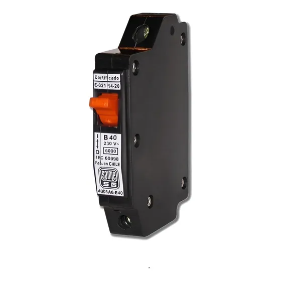 Interruptor Automatico Saime 1p 40a B 6ka 4001a6-b40