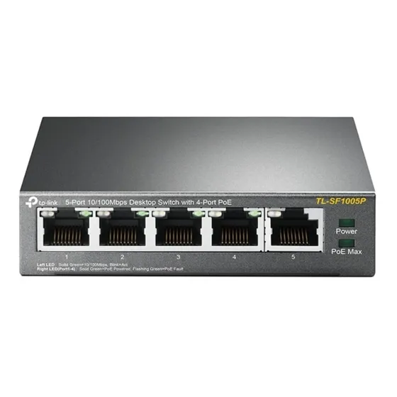 Switch TP-Link TL-SF1005P série Switch 10/100 PoE+