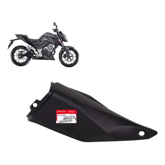 Protetor Escapamento Cb300f Twister 2023 2024 Original Honda