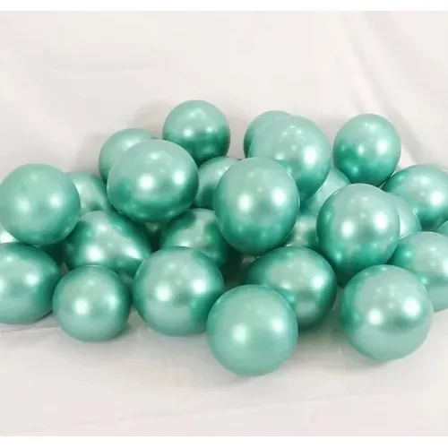 Globos Chrome Cromados Crome Brillantes X50 Uni 10¨pulgadas