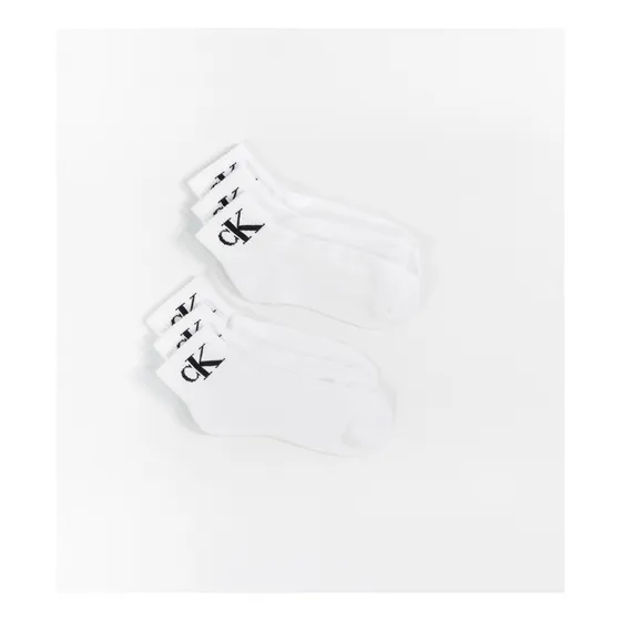 Pack Blanco De 6 Medias 1/2 Terry Cushion Calvin Klein