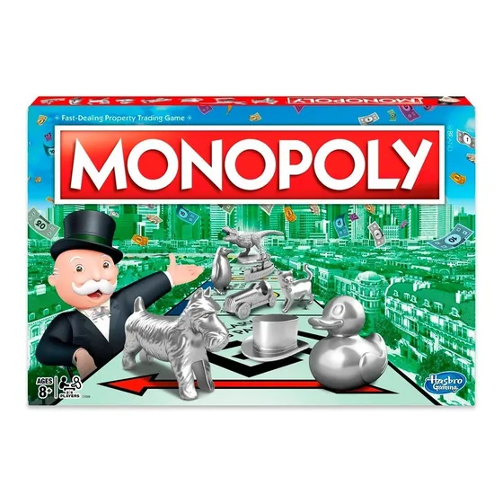 Juego De Mesa Clásico Monopoly Original Hasbro