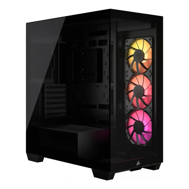 Gabinete Corsair Series 3500x Argb Mid-tower Atx Color Negro