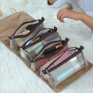 4en1 Neceser Cosmetiquera Bolsa De Cosméticos Viaje Portátil 4en1 Neceser Cosmetiquera Bolsa De Cosméticos Viaje Portátil