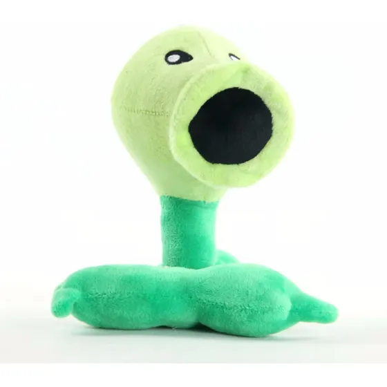 Peluche Lanzaguisantes Plants Vs Zombies 17cm