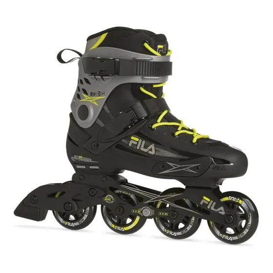 Patins Fila Houdini Profissional Grey/lime 80mm Abec 7