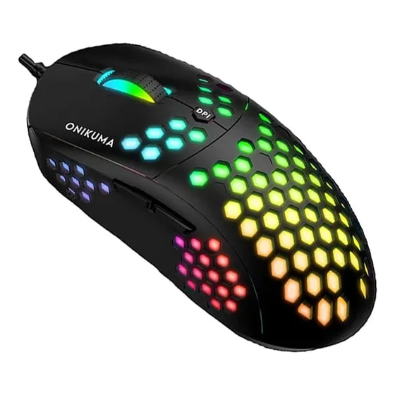 Mouse Gaming Onikuma Rgb Con Luces Cw903 Ic199 