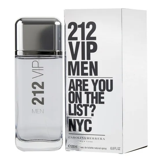 Carolina Herrera 212 Vip Men 200ml Masculino + Amostra