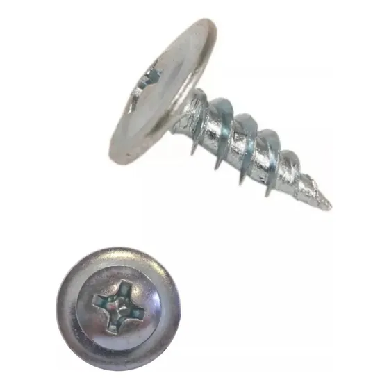 Tornillo Cabeza Lenteja Punta Fina 8x1/2 (1000 Und)