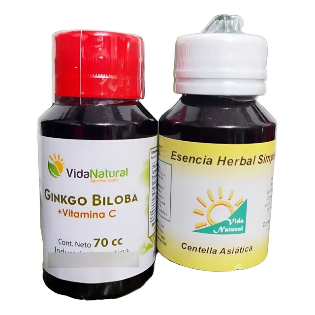 Centella Asiática + Ginkgo + Flores Varices Arañitas Dolores