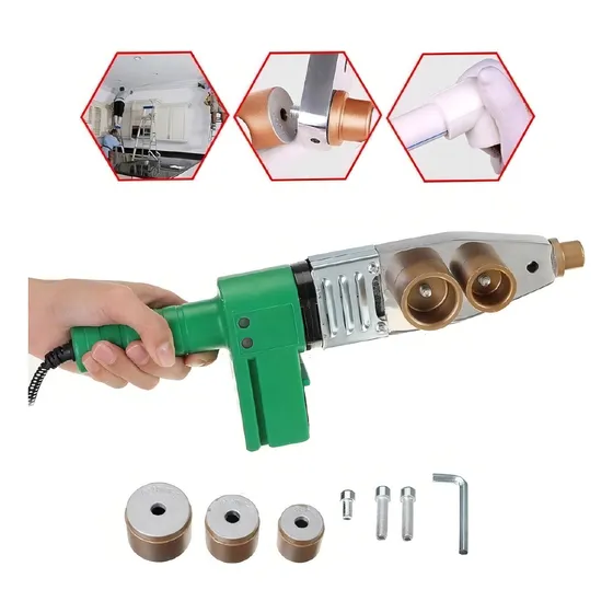 Maquina Termofusion Ppr Pe Pb Pp Termofusionadora 800w 1116 Maquina Termofusion 800w Termofusionadora Qatarshop Maquina Termofusion Equipo Para Construcción Tuberias Termofusion