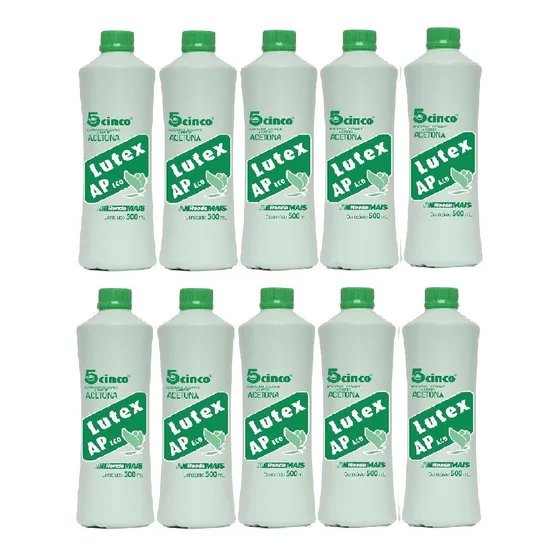 Kit 10 Lutex Ap Eco Cinco - A Queridinha Das Manicures Top  
