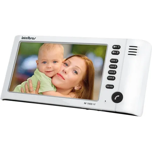 Monitor Modulo Interno Iv 7000 Hf Branco Intelbras