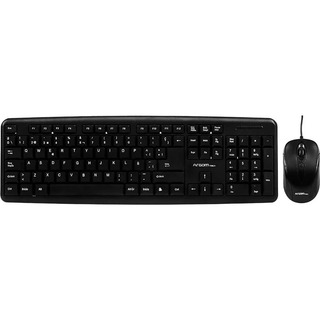 Kit Teclado Y Mouse Argomtech Usb Clásico Español Mouse Negro Teclado Negro Kit Teclado Y Mouse Argomtech Usb Clásico Español Mouse Negro Teclado Negro