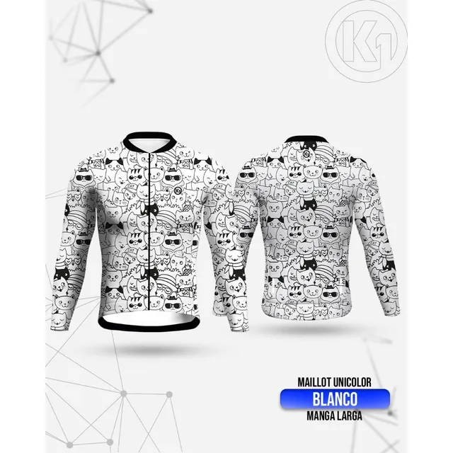 Maillot De Ciclismo  Manga Larga Dama K1