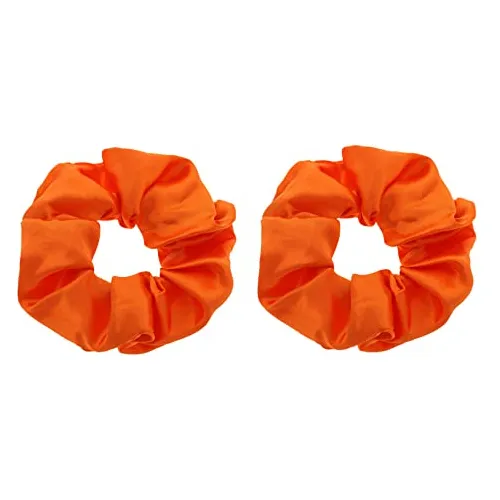 Zoonai Mujeres Adolescentes Chicas Satin Scrunchies 3fbsw