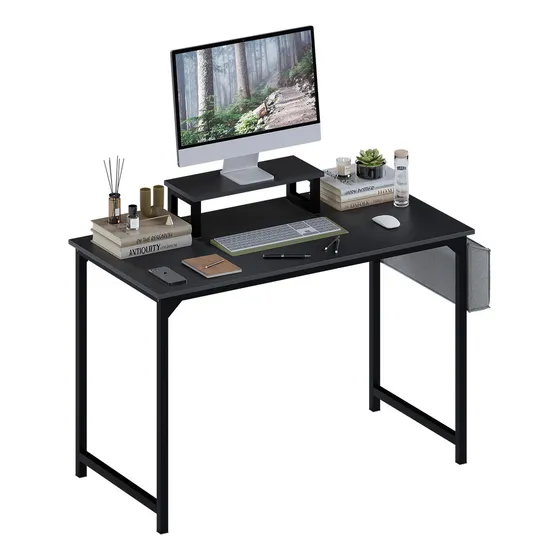 Escritorio Minimalista Mubson Escritorio Gamer Con Archivero Color Negro