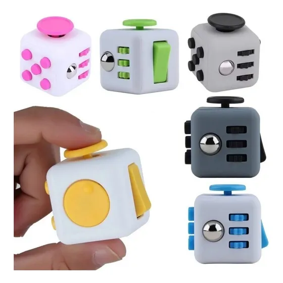 Fidget Toy Cubo Twiddle Juguete Anti Estrés