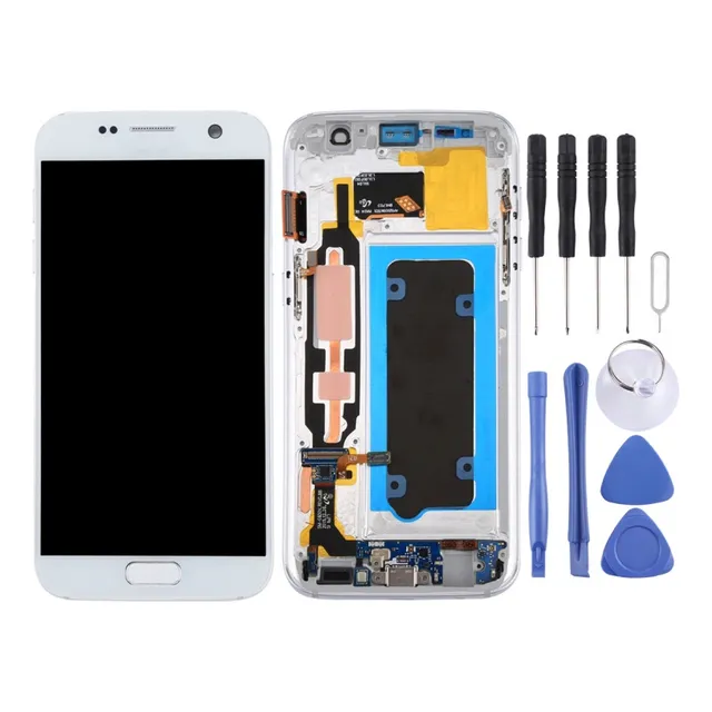 Compatível Tela Lcd Oled Para Galaxy S7 / G930v