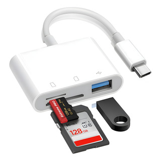 Lector De Tarjetas De Memoria Usb C Adaptador Otg Usb 3 En 1 Lector De Tarjetas De Memoria Usb C Adaptador Otg Usb 3 En 1