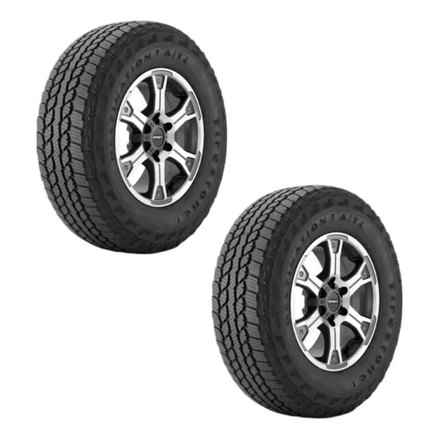 X2 Llantas 285/45 R22 Firestone Destination A/t2 114h Índice De Velocidad H