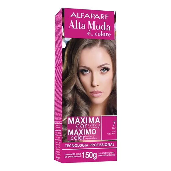 Coloração Cabelo Kit Tinta Alta Moda 150g Todas As Cores
