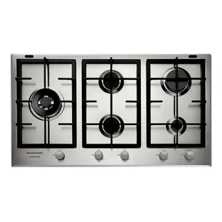 Cooktop Ă GĂĄs 5 Bocas Brastemp Gourmand Bdk90drbna Cor Prateado Cooktop Ă GĂĄs 5 Bocas Brastemp Gourmand Bdk90drbna Cor Prateado