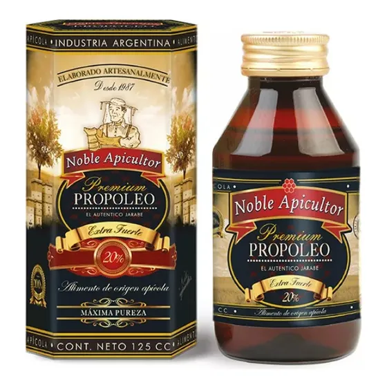 Propóleo Premium Extra Fuerte Con Zinc Y Vitamina C 125ml
