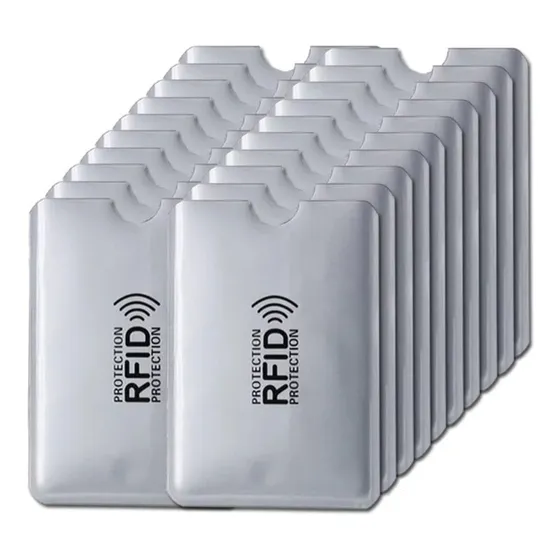 Porta-tarjetas Antirobo  Lote X 30 Unidades