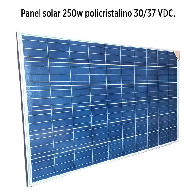 Panel Solar 250w Policristalino 30/37 Vdc.