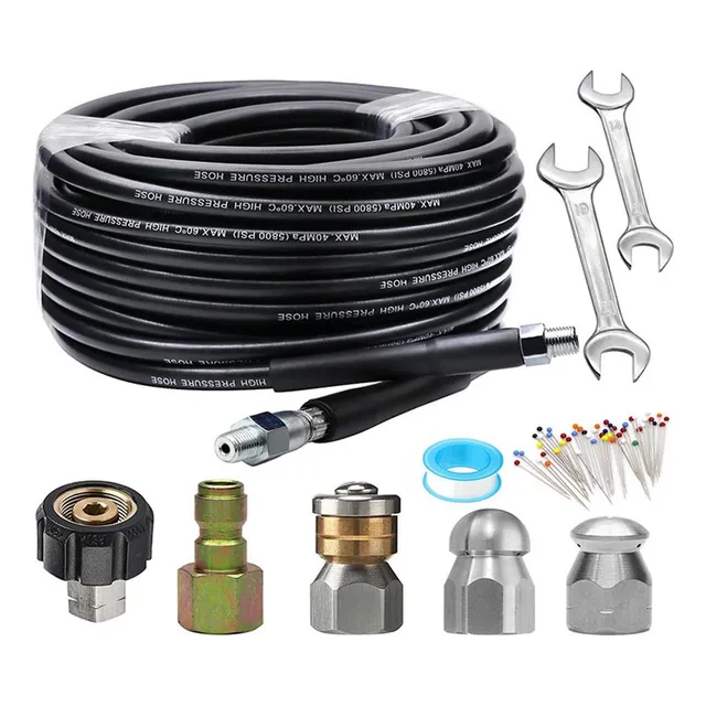 Jjj Limpiador De Basureros Jetter, 30 M