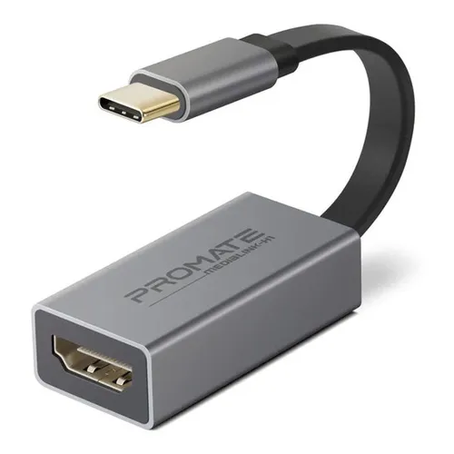 Adaptador Promate Medialink H1 Usb C A Hdmi 4k Dimm