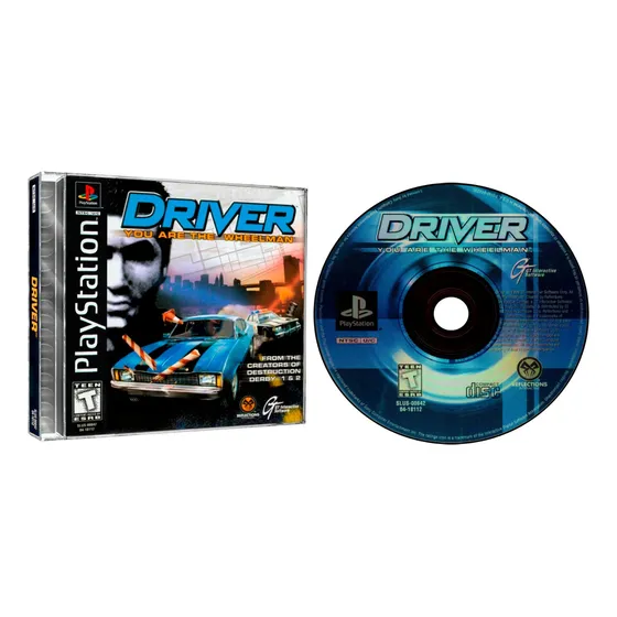 Jogo Driver 1 Para Playstation 1 Ps1 Psone