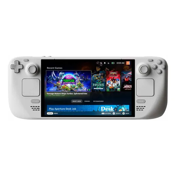 Console Portátil Valve Steam Deck Oled 1tb 16gb Ram Tela 7.4 - Branco