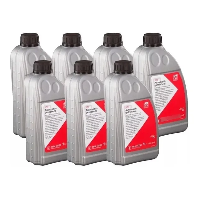 Febi Fluído 14738 Atf Zf 4 E 5 Hp 1l Kit Com 7 Unidades