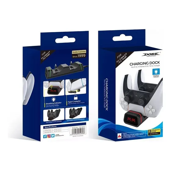 Base Carga Joystick Ps5/ Xbox Series S Y X / Nintendo Switch