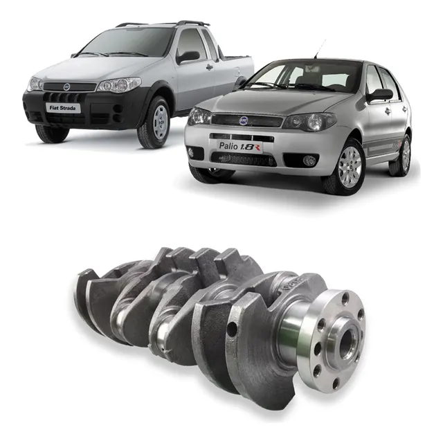 Eixo Virabrequim Fiat Palio Strada 1.8 8v Std Flex Gasolina